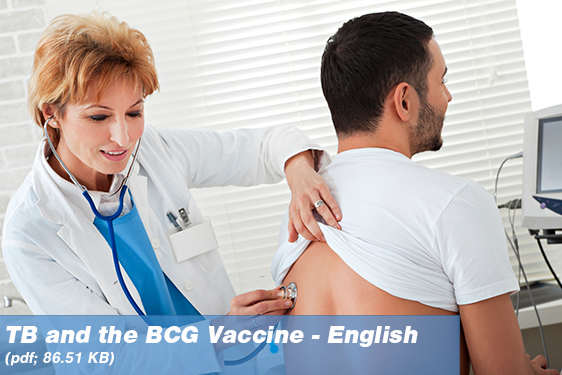 TB and the BCG Vaccine - English (pdf; 86.51 KB)