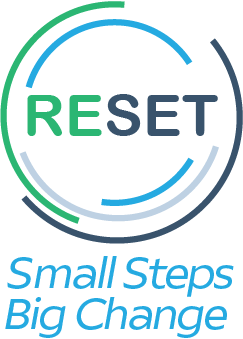 RESET Small Steps Big Change logo