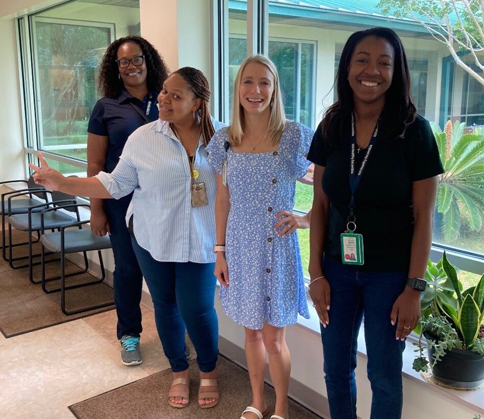 Group of 4 employees at DOH Escambia