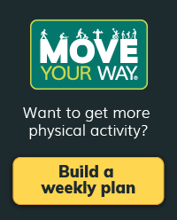 Move Your Way weekly plan graphic